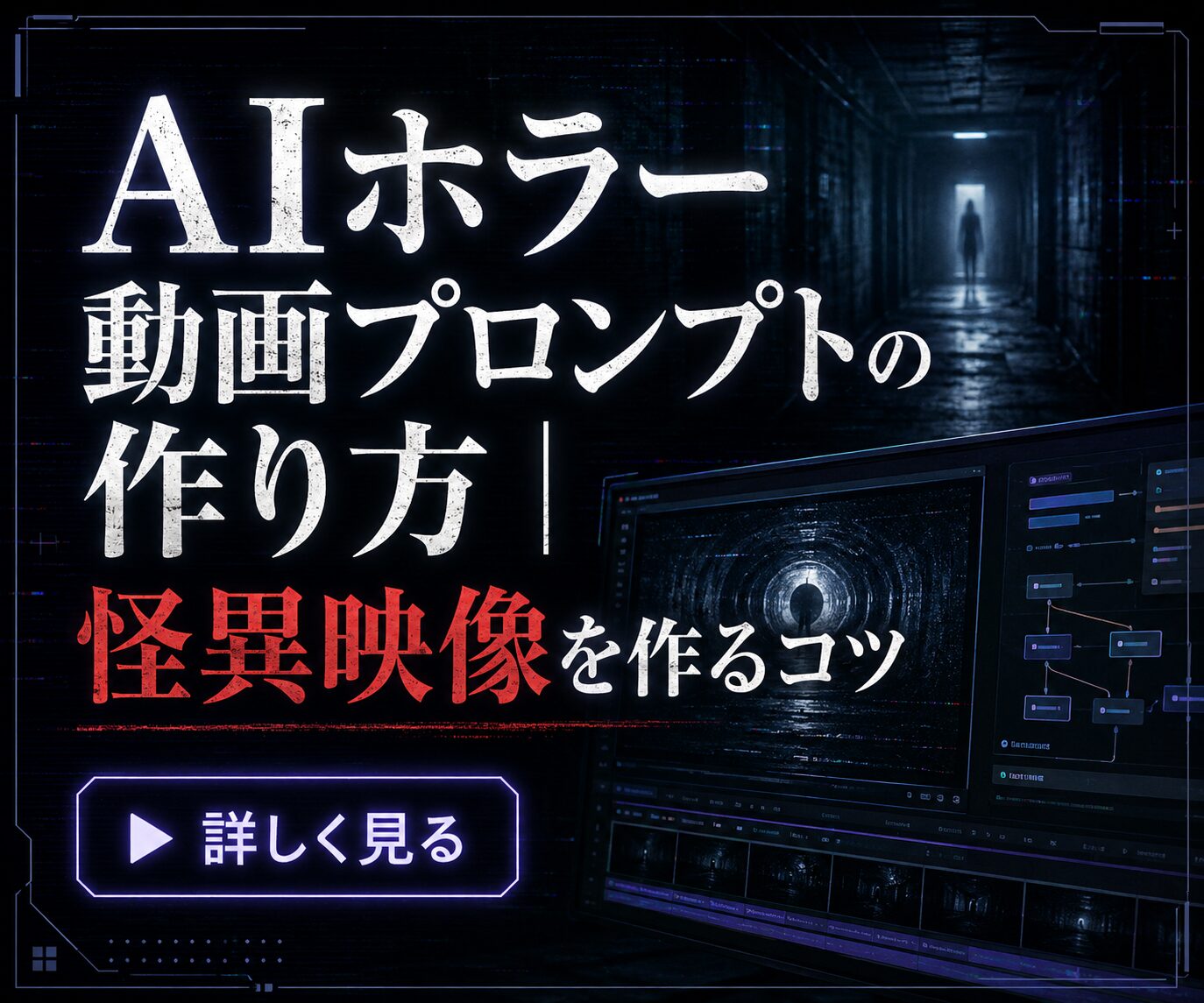 AIホラー動画プロンプトの作り方